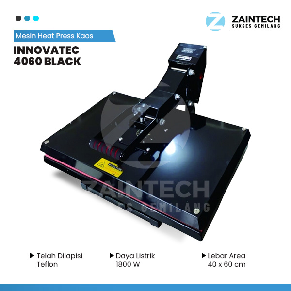 Serupa Mesin Heat Press Kaos INNOVATEC 4060 Black